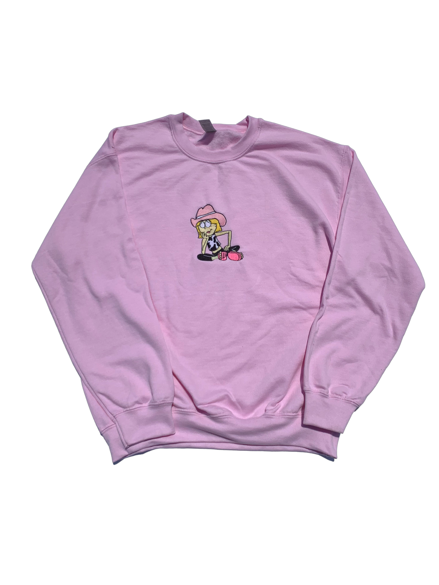 Lizzie Mcguire Cow Girl Inspired Crewneck