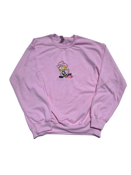 Lizzie Mcguire Cow Girl Inspired Crewneck